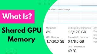 What is shared GPU memory? Everything explained here you should know. #SkyGpu