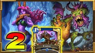 Hearthstone Quest Super Evolve Shaman  The Most Broken Deck Part 2  Saviors of Uldum New Decks