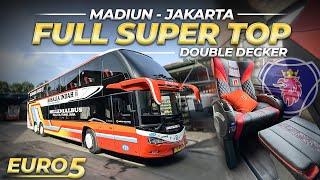 HADIAH ULANG TAHUN DARI ROSALIA INDAH  Madiun Jakarta Naik Double Decker Avante #1