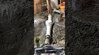 Sewer Back Water Valve And Sump Pump Pit Installation #performance #plumbing #shorts #youtube