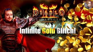 Diablo II Resurrected - Infinite Gold Glitch Super Easy