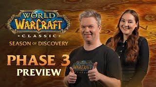 Phase 3 Preview  Season of Discovery  World of Warcraft