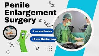 Penile Enlargement Surgery +2 cm lengthening +3 cm thickening - Doç. Dr. Muhsin Balaban