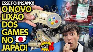 Esse foi insano Caçada gamer no NOVO LIXÃO DOS GAMES NO JAPÃO