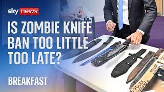 Zombie knife ban Is it too little too late?