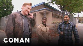 Ice Cube Kevin Hart And Conan Share A Lyft Car  CONAN on TBS