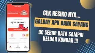 Nyoba Galbay Di Aplikasi Pinjol Dana Sayang  Ternyata Gini Respon DC Nya...