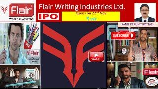 238-Flair writing Industries Ltd PO - Stock Market for Beginners video.
