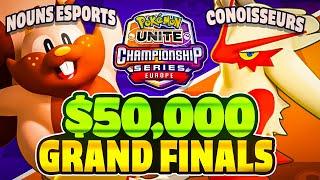 $50000 EU GRAND FINALS Nouns Esports Vs Conoisseurs  Pokemon Unite