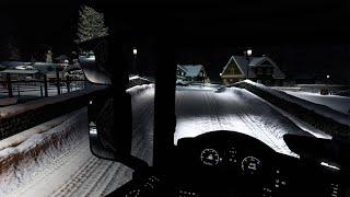 Christmas Town in ETS2 1.49  World of Trucks Christmas Event  Ultra Realistic Graphics 4K 