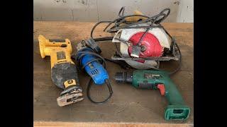 Scrapping some power tools for copper zinc and other metals. Are they worth taking apart? YES