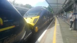 TRAINS AT CHATHAM FILMED BEOFRE THE NATIONAL LOCKDOWN