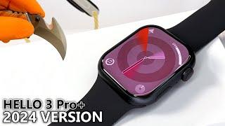 Hello 3 Pro Plus 2024 Edition - 4GB ROM Amoled Sport SmartWatch Full Unboxing & Review - ASMR