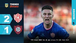 UNIÓN 2 - 1 SAN LORENZO  Resumen del partido  #TorneoBetano 2024