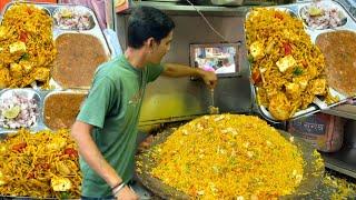 Famous Bhura Bhai Selling Amazing Veg Pulav Rs 50 - Only  Indian Street Food