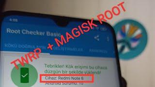 Xiaomi Redmi Note 88Tginkgo Magisk ile Root Atma Twrp +Magisk Root