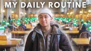 My NEW Daily Routine as a College Student Growth + Focus