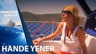 Hande Yener Teknede Şarkı Söylüyor  Denizde Hayat