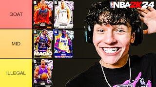 RANKING THE BEST CARDS IN NBA 2K24 MYTEAM TIER LIST