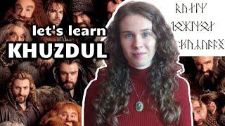 Lets Learn KHUZDUL – Tolkiens Dwarven Language from Lord of the Rings