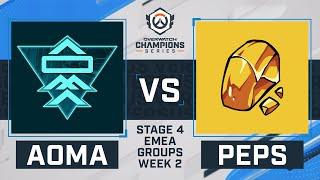 OWCS EMEA Stage 4 - Groups Day 5  A One Man Army v Team PEPS