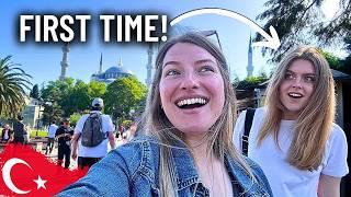 Russian Girls First Impressions of İSTANBUL TÜRKİYE 