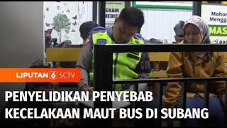 Polisi Selidiki Penyebab Kecelakaan Maut Bus Rombongan Pelajar Terguling di Subang  Liputan 6
