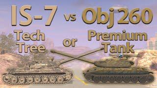 WOT Blitz Face Off  Obj. 260 vs IS-7