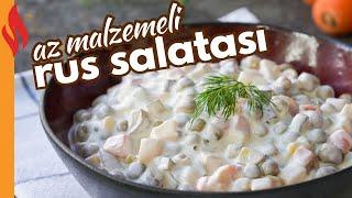 Hazır Garnitürlü Rus Salatası Tarifi  Nasıl Yapılır?