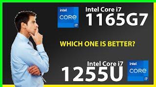 INTEL Core i7 1165G7 vs INTEL Core i7 1255U Technical Comparison