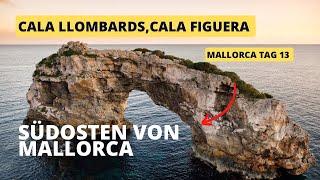 Südosten von Mallorca  Ses Salines & Cassai Grand Café  Cala Llombards  es Pontas  Cala Figuera