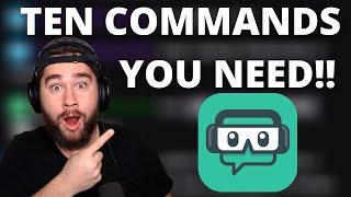 10 Streamlabs Cloudbot Commands You Need Twitch Chatbot Tutorial