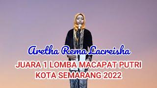 JUARA 1 LOMBA MACAPAT KOTA SEMARANG 2022