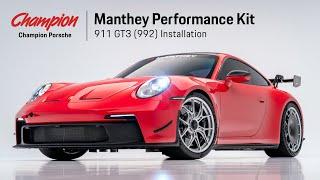 Porsche 911 GT3 992 Manthey Performance Kit - Installation