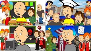 Fastest Caillou Gets UnGrounded & Classic Caillou Gets Grounded Series 15+ Mins