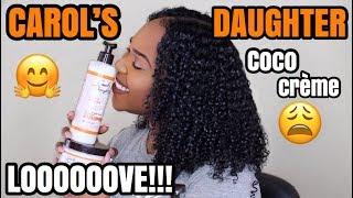 CAROLS DAUGHTER COCO CRÈME  YALL......LIFE  WASH N GO