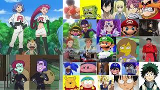 Everyone hates Jessica and James Team Rocket My Hero Academia One Piece and Dragon Ball ripoffs