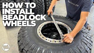 HOW TO Install Beadlock Wheels for Beginners