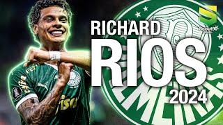 Richard Ríos 2024 - Magic Skills Assists & Goals - Palmeiras  HD