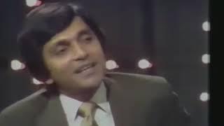 PTV Silver Jubilee  Rare interview of Moin Akhtar