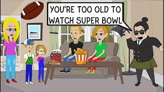 Miss Trunchbull Berates Childish Dads Family over a Super Bowl Party