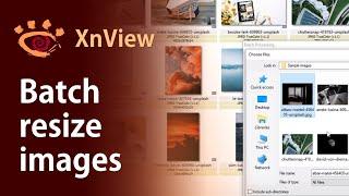 Batch-resize images with XnView for free  XnView bulk resize automation