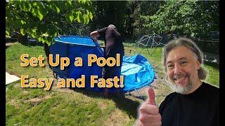 How to Set Up a Bestway Pool & Easy Instructions to Assemble Coleman Steel Pro Max Pools