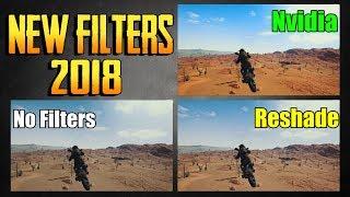 PLAYERUNKNOWNS BATTLEGROUNDS NVIDIA FREESTYLE RESHADE SETTINGS NEW FILTER SETTINGS PUBG LIVE