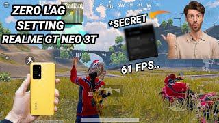 Finally  LAG FIX Realme gt neo 3t BGMI  *secret 60fps setting bgmi