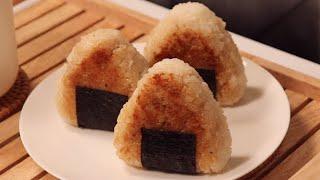 Japanese animation grilled tuna mayo onigiri delicious recipe