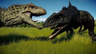 CARNIVORE & HERBIVORE DINOSAURS BATTLE & RELEASE - Jurassic World Evolution 2