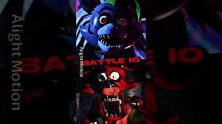 Roxanne Wolf Prime Vs Foxy The Pirate Fox Novles Prime #vs  #fnaf  #shorts