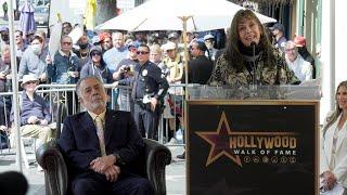 Talia Shire Speech at Francis Ford Coppola Hollywood Walk of Fame Star Unveiling Ceremony