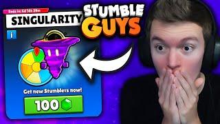 SPINNING *SUPER RARE* SINGULARITY WHEEL IN STUMBLE GUYS